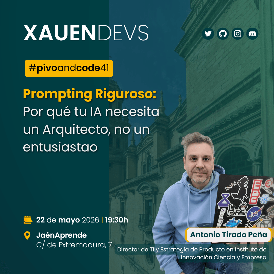 Cartel de la 41 edición de la PivoAndCode
